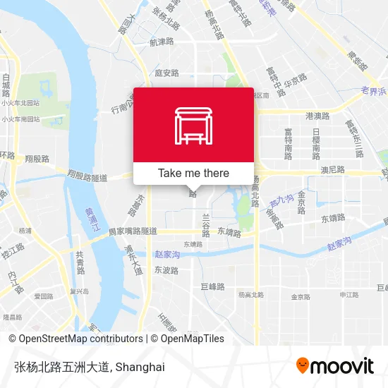 张杨北路五洲大道 map