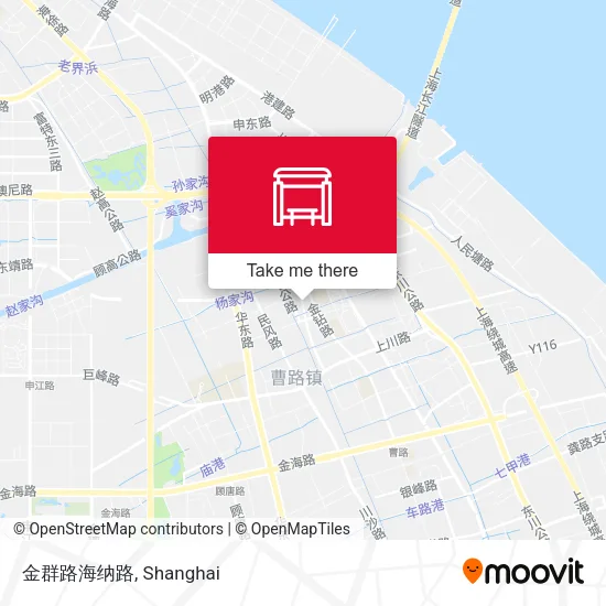 金群路海纳路 map