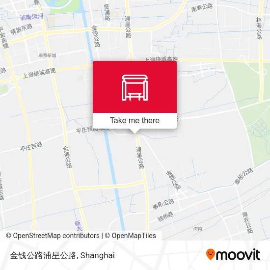 金钱公路浦星公路 map