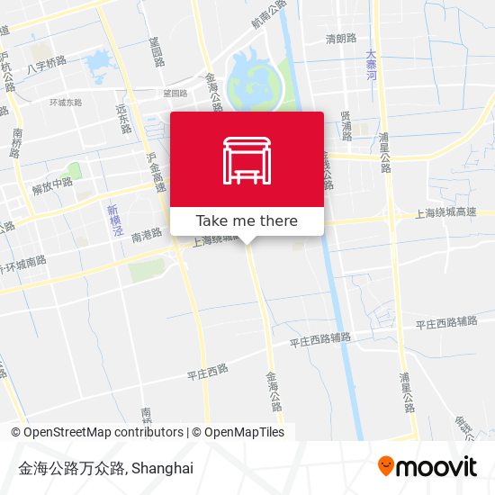 金海公路万众路 map