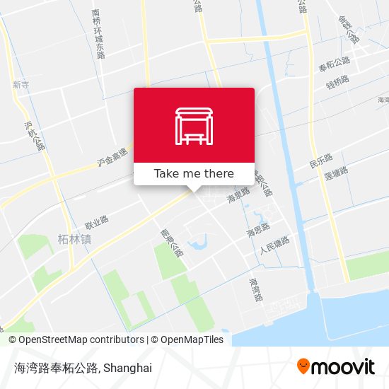 海湾路奉柘公路 map