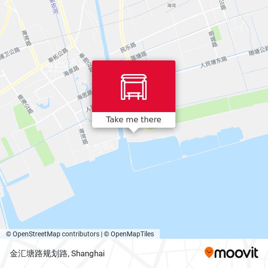 金汇塘路规划路 map