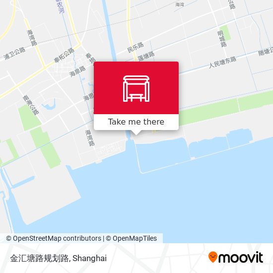金汇塘路规划路 map