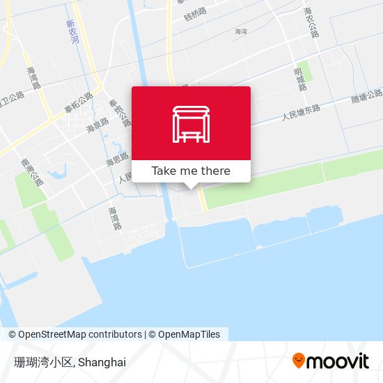 珊瑚湾小区 map
