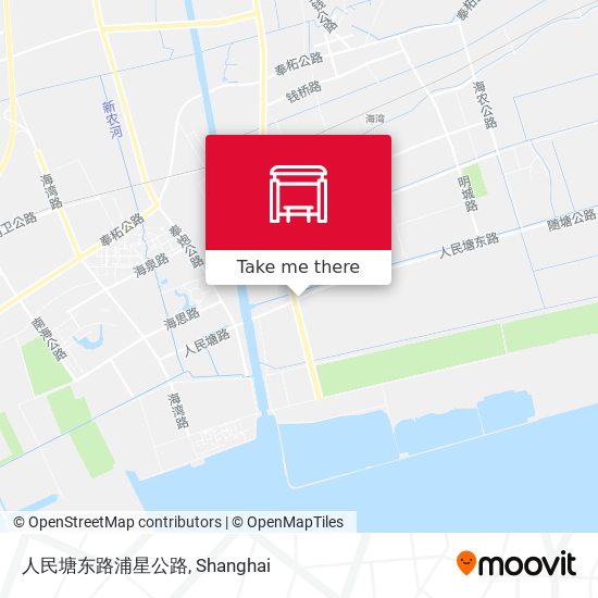人民塘东路浦星公路 map