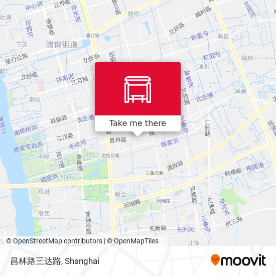 昌林路三达路 map