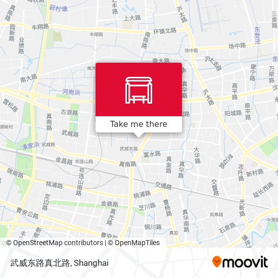 武威东路真北路 map