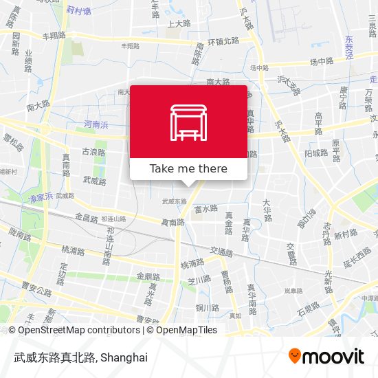 武威东路真北路 map
