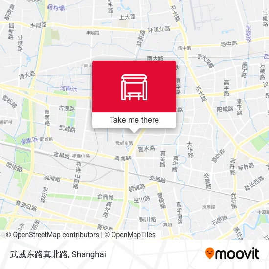 武威东路真北路 map