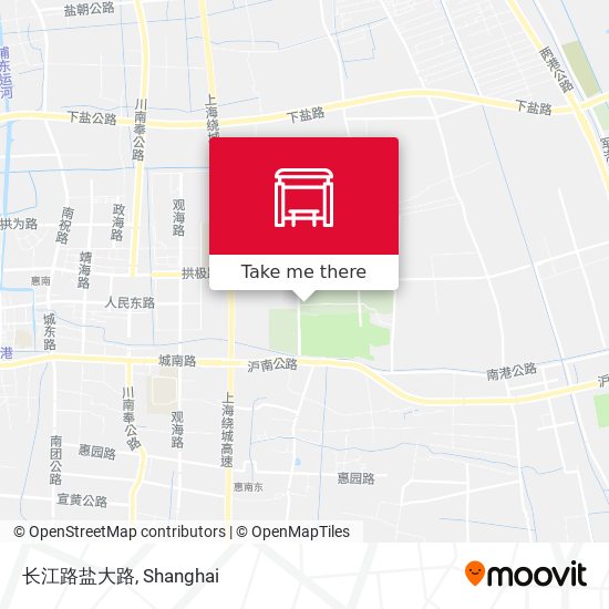 长江路盐大路 map