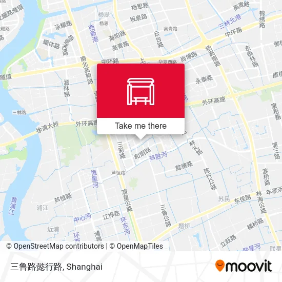三鲁路懿行路 map
