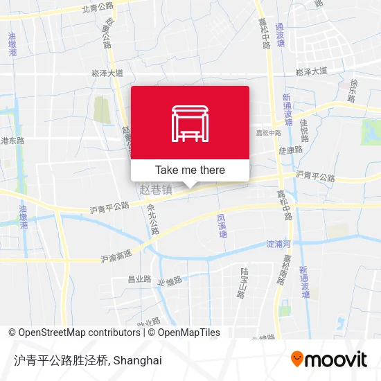 沪青平公路胜泾桥 map