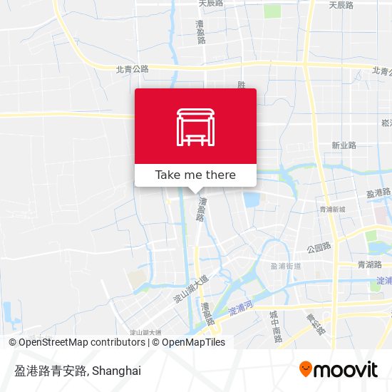 盈港路青安路 map