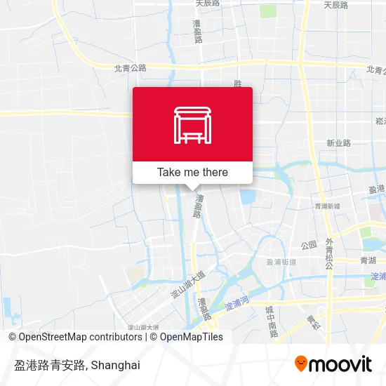 盈港路青安路 map