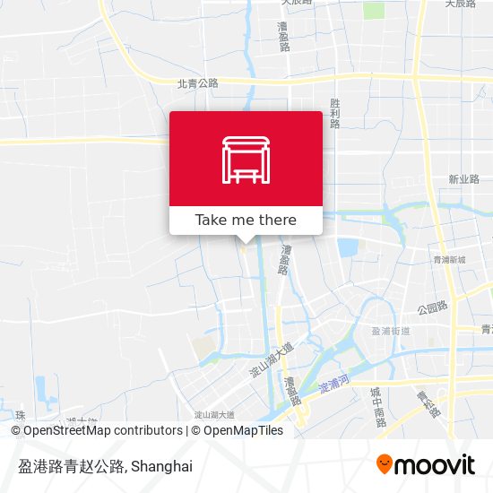 盈港路青赵公路 map