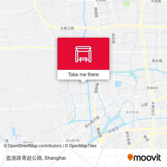 盈港路青赵公路 map
