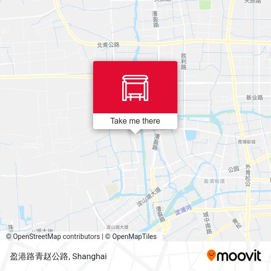 盈港路青赵公路 map