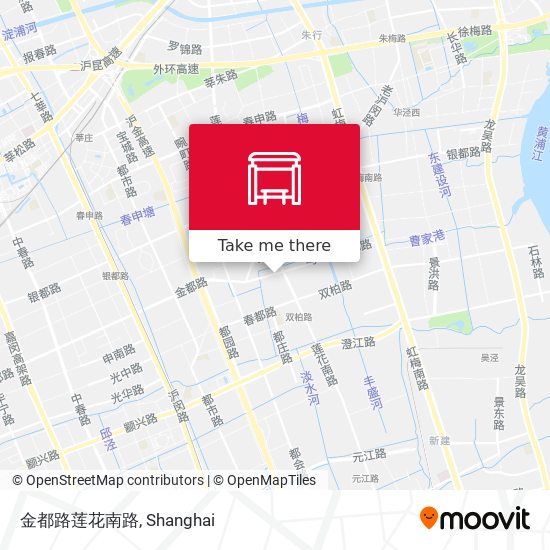 金都路莲花南路 map