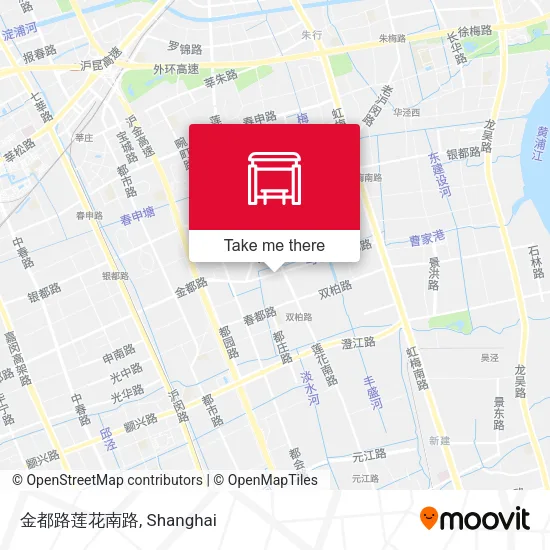 金都路莲花南路 map