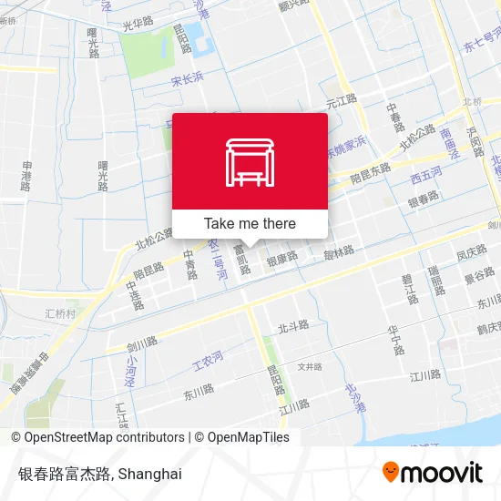 银春路富杰路 map