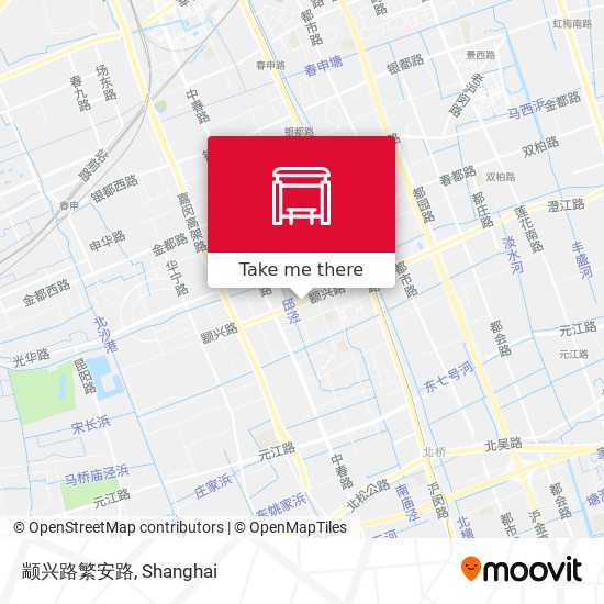 颛兴路繁安路 map