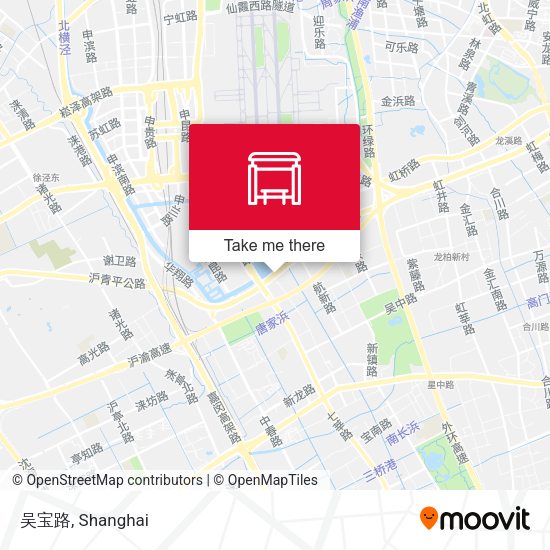 吴宝路 map