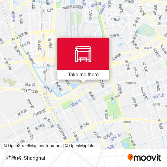 航新路 map