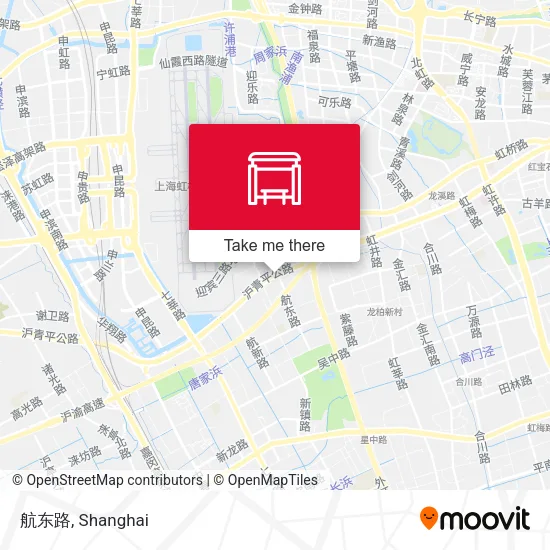 航东路 map