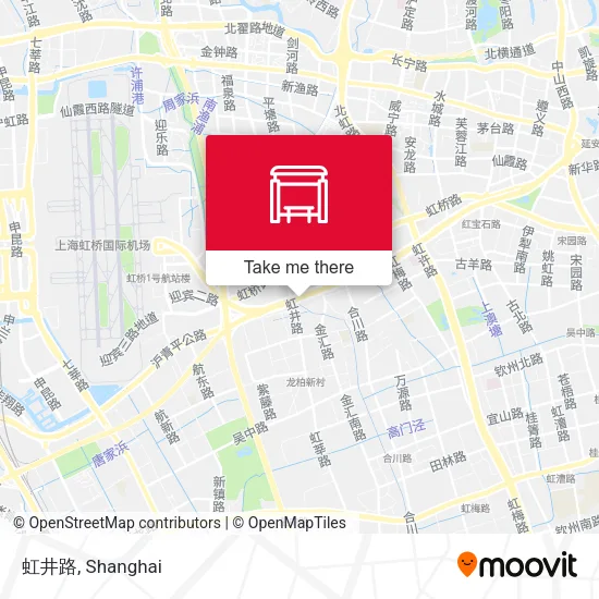 虹井路 map