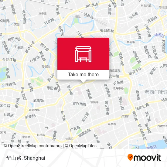 华山路 map
