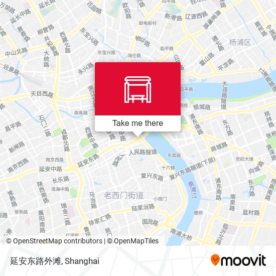 延安东路外滩 map