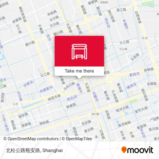 北松公路瓶安路 map