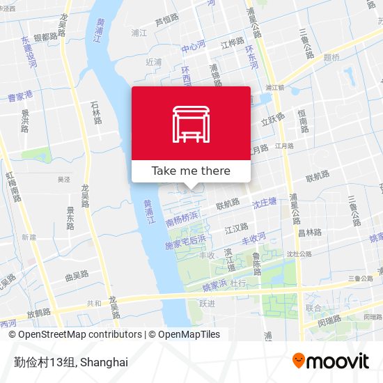 勤俭村13组 map