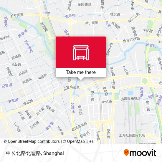 申长北路北翟路 map