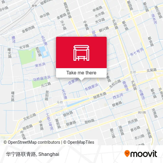 华宁路联青路 map