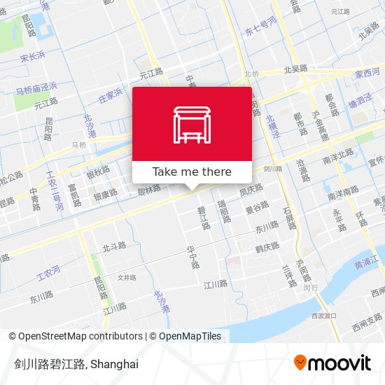 剑川路碧江路 map