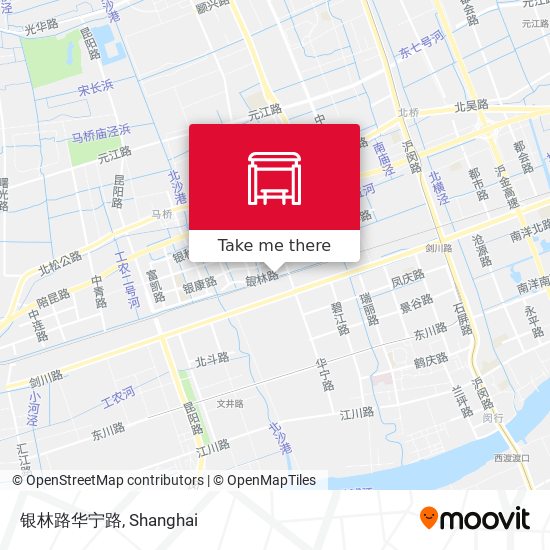 银林路华宁路 map