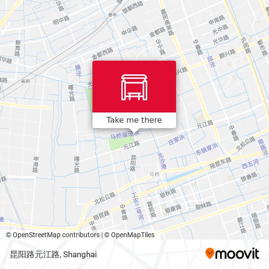 昆阳路元江路 map