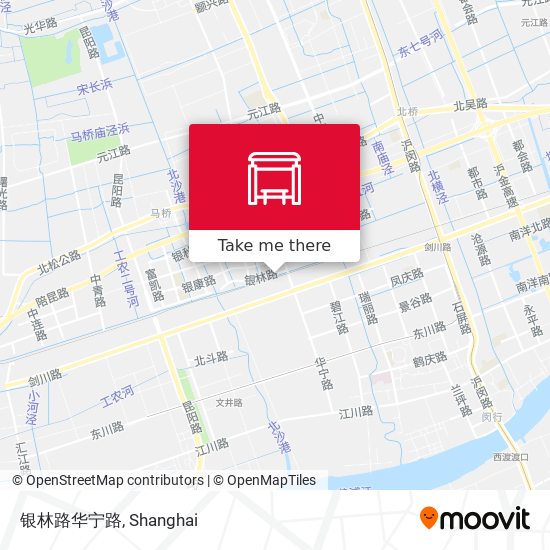 银林路华宁路 map