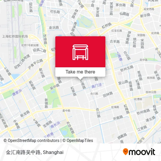 金汇南路吴中路 map