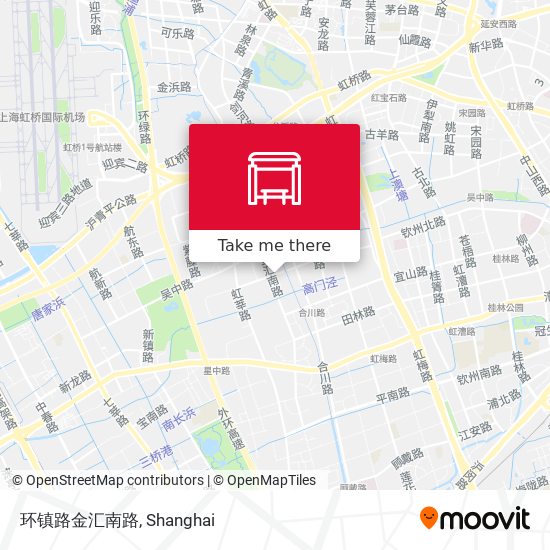 环镇路金汇南路 map
