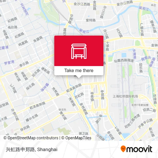 兴虹路申郑路 map