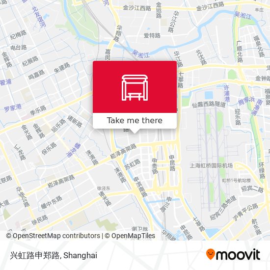 兴虹路申郑路 map