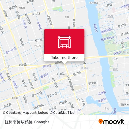 虹梅南路放鹤路 map