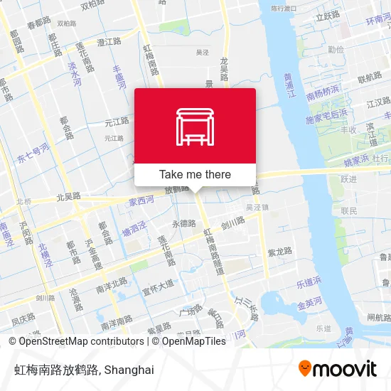 虹梅南路放鹤路 map