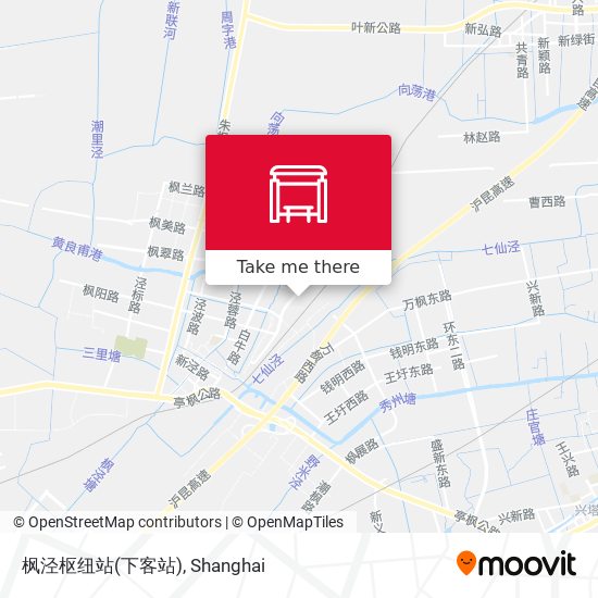 枫泾枢纽站(下客站) map