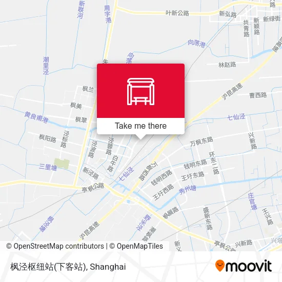 枫泾枢纽站(下客站) map