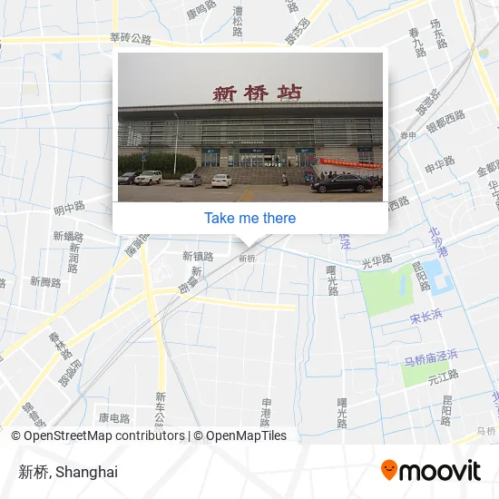 新桥 map