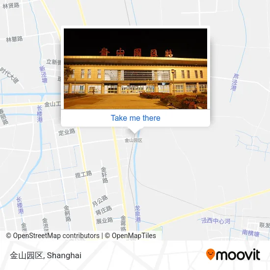 金山园区 map