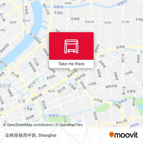 金桥路杨高中路 map